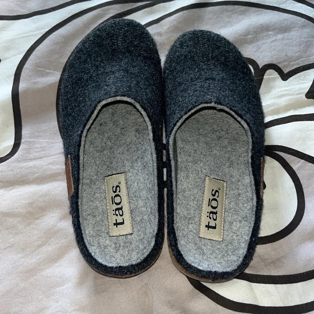 Taos Woolness wool clogs slides size EU 37 US 6-6.5 - Picture 3 of 11